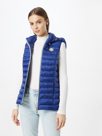 No. 1 Como Bodywarmer in Blauw: voorkant