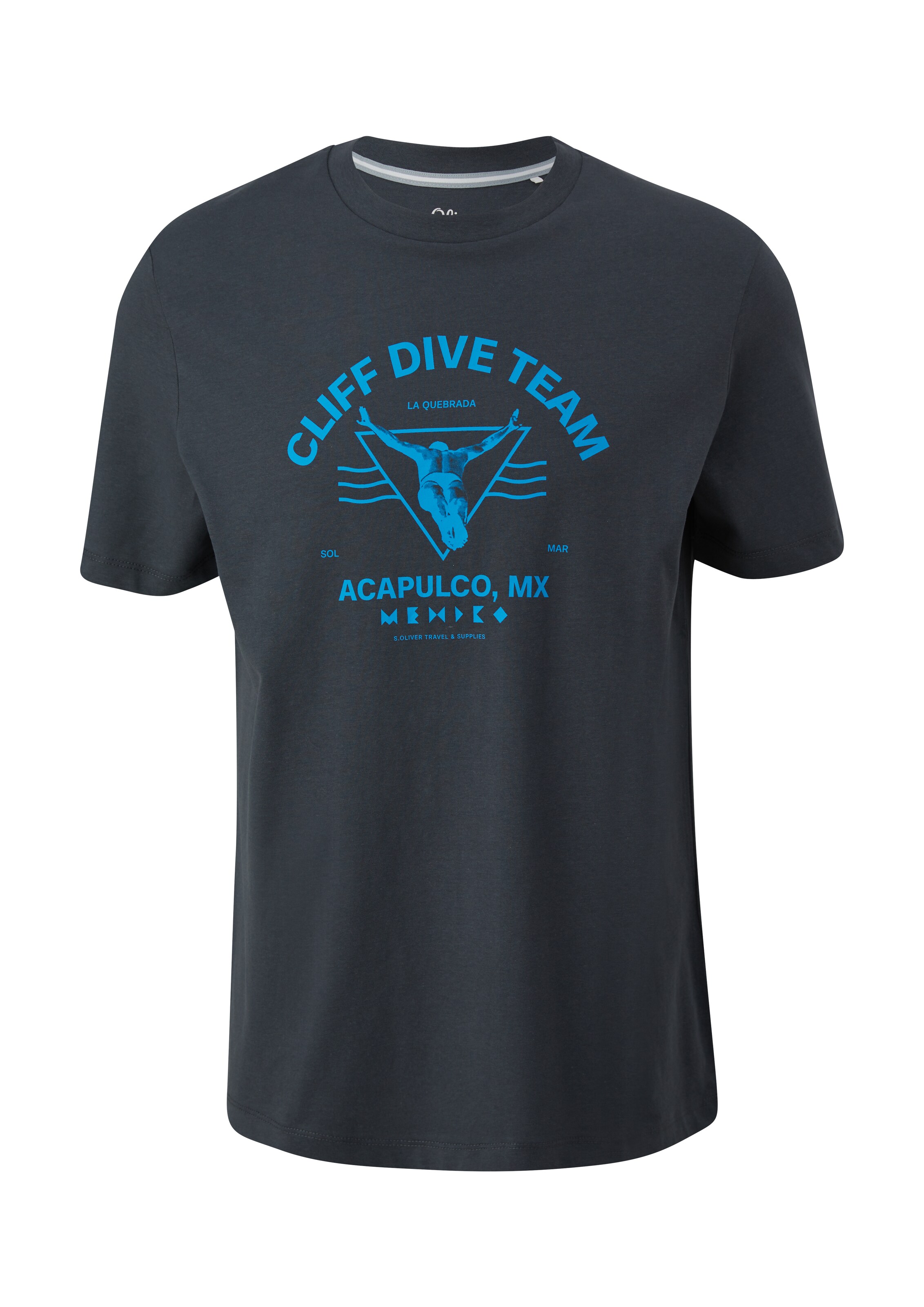 T-Shirt s.Oliver en gris : devant