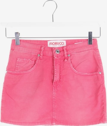 Fiorucci Skirt in XXS in Red: front