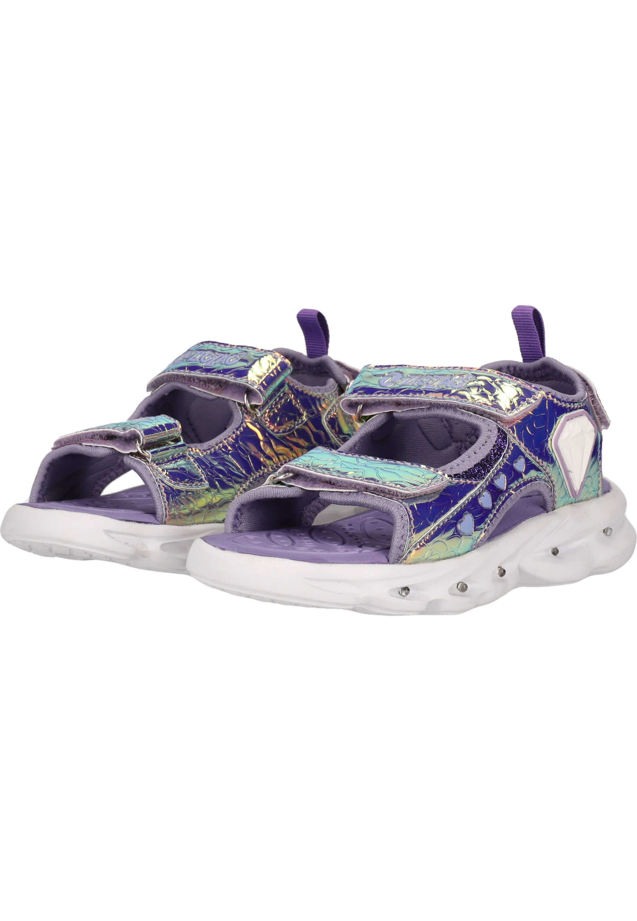 ZigZag Sandals & Slippers 'Clematis' in Purple