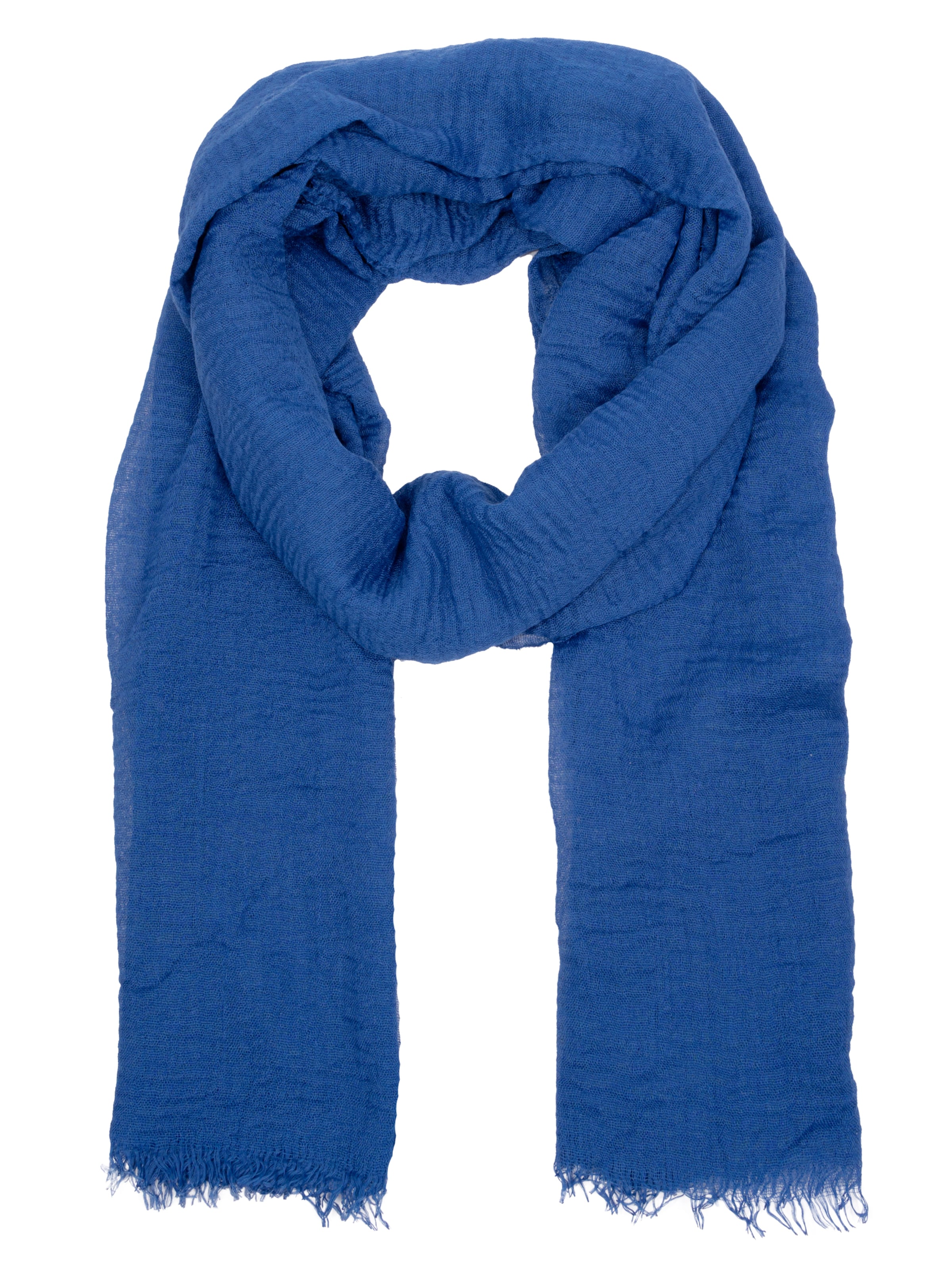 Écharpe 'Isabella' Seasons of April en bleu : devant