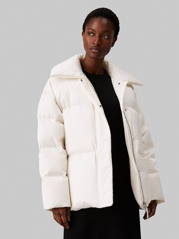 Calvin Klein Jacke in Weiß: Vorderseite