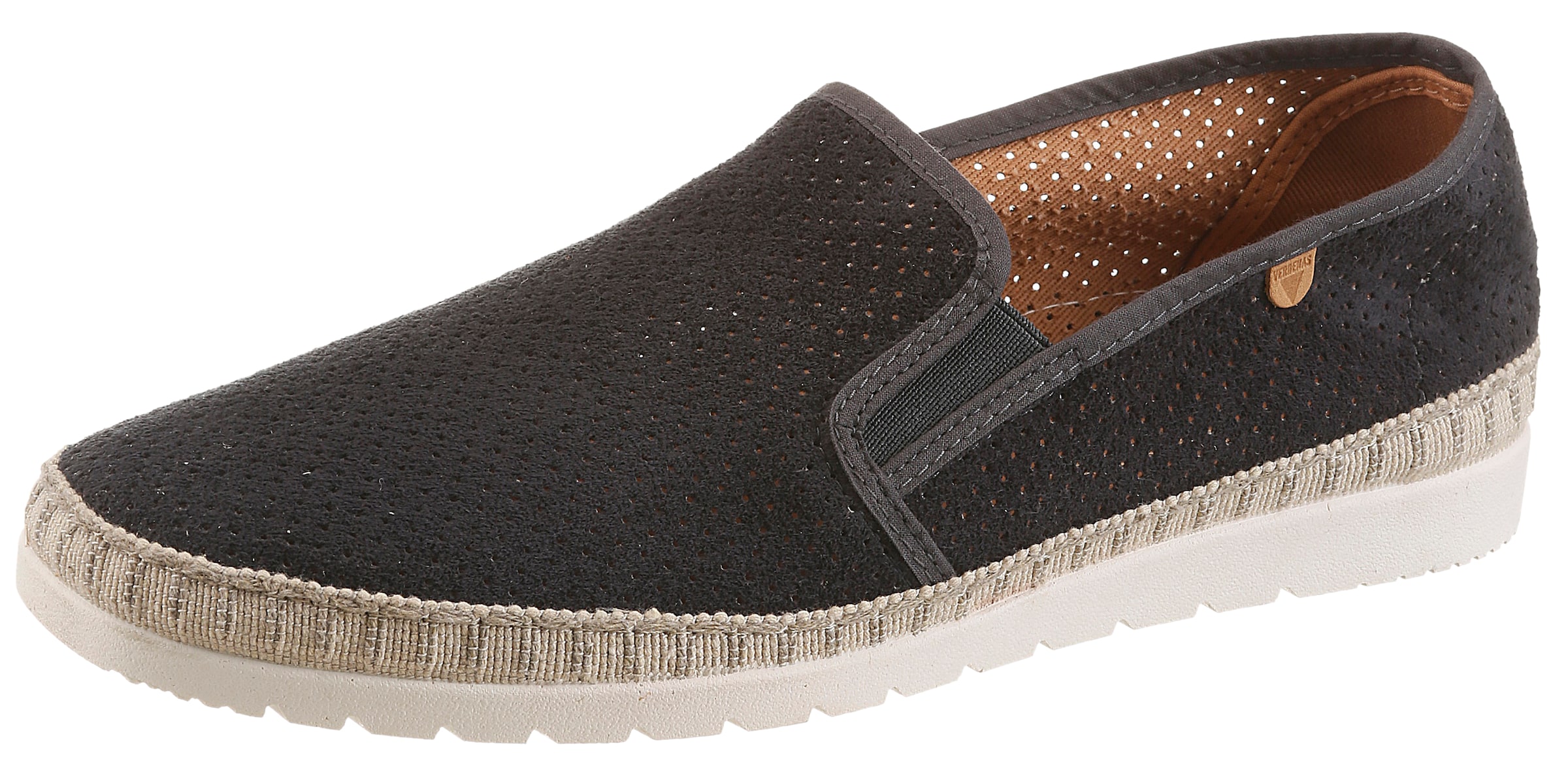 VERBENAS Espadrilles 'Boris Biarritz' in Anthracite, Item view
