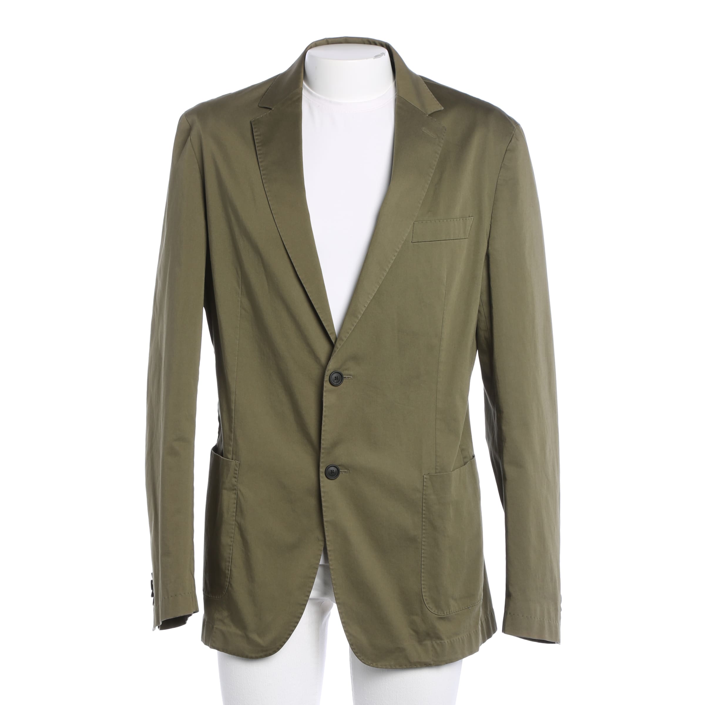 BOSS Black Suit Jacket in XL in Green: front