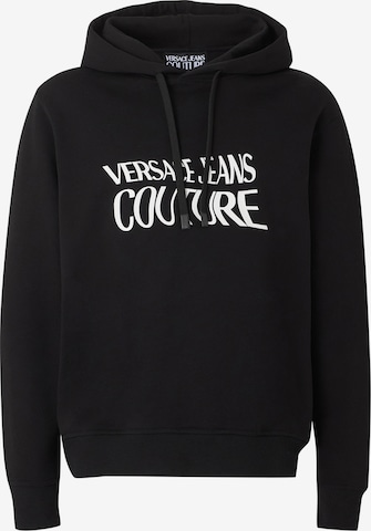 Versace Jeans CoutureSweater majica - crna boja: prednji dio