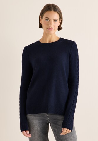 STREET ONE Pullover in Blau: Vorderseite