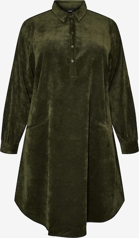 Zizzi Dress 'Velena' in Green: front