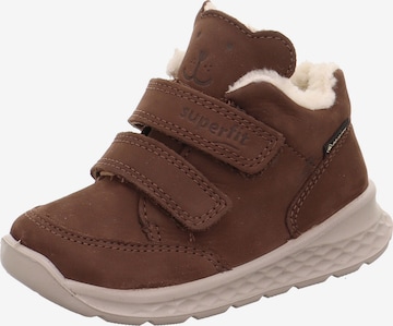 SUPERFIT First-Step Shoes 'BREEZE' in Brown: front