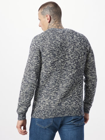 Casual Friday Sweater 'Kristian' in Blue