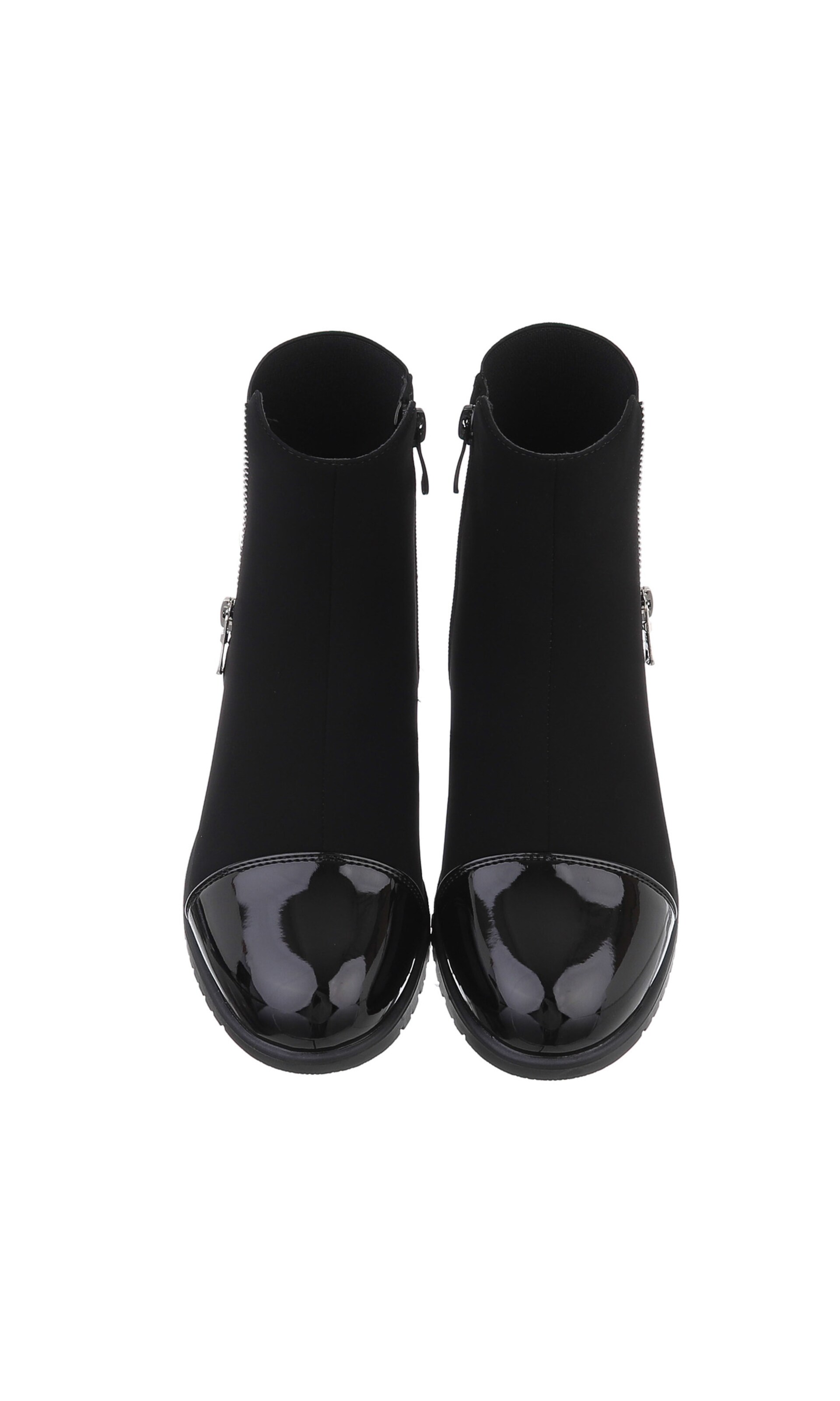 Ital-Design Stiefelette in Schwarz