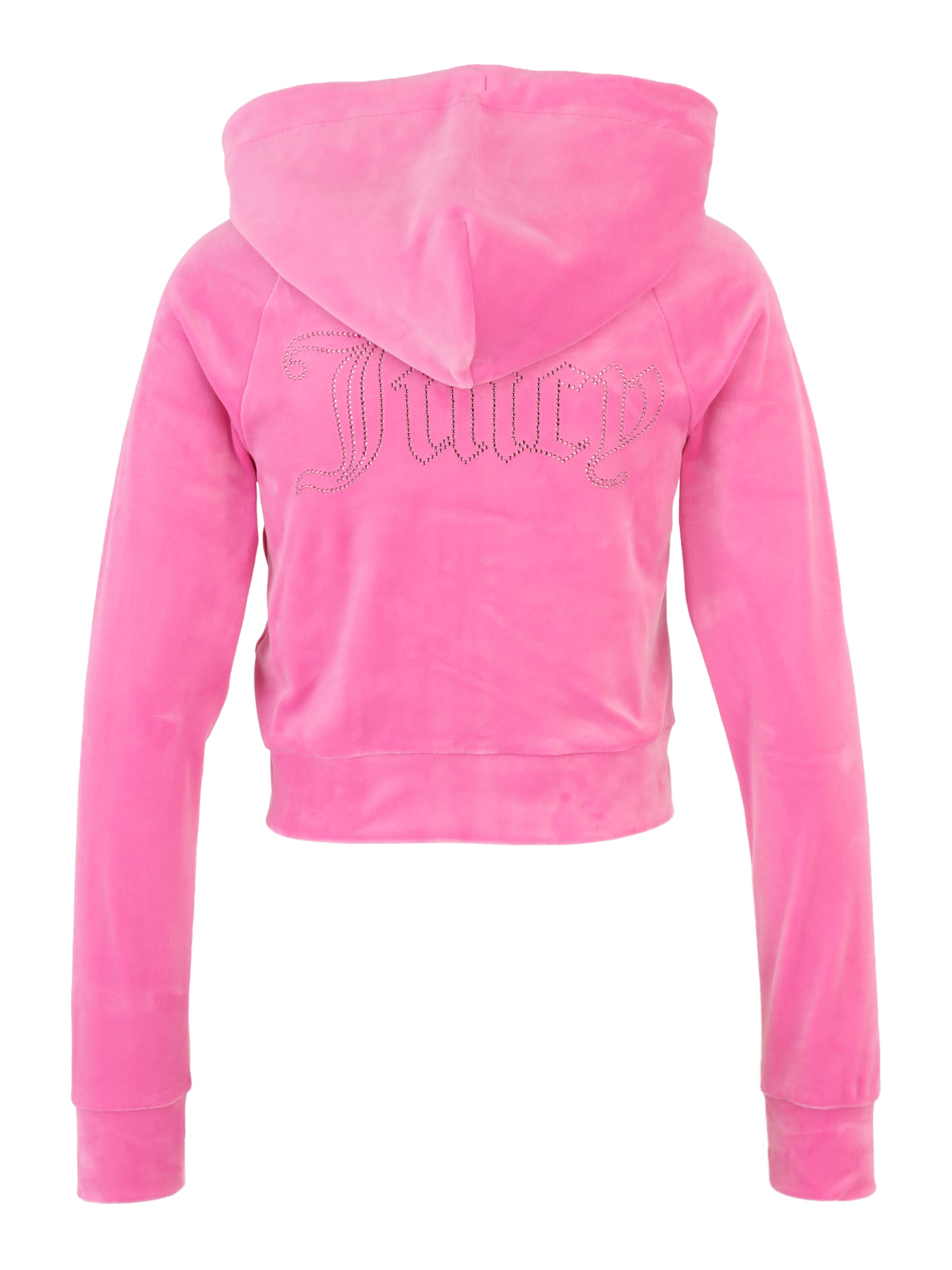 Juicy Couture Petite - Sudadera con cremallera 'MADISON' en rosa