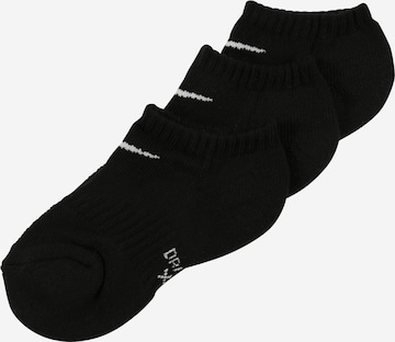 Chaussettes de sport Nike Sportswear en noir : devant