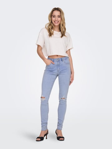 ONLY Skinny Jeans 'Forever' in Blauw
