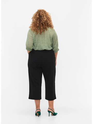 Loosefit Pantalon Zizzi en noir