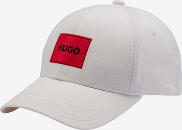 HUGO Cap in White: front