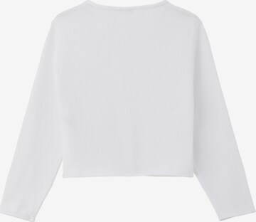 s.Oliver Knit Cardigan in White