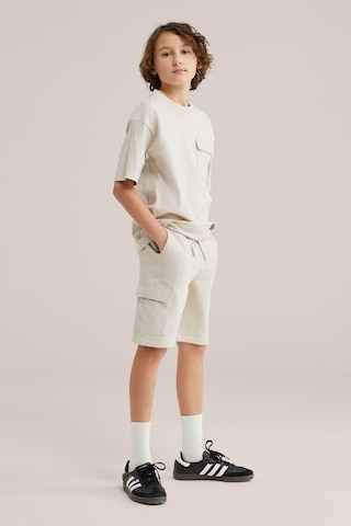 WE Fashion - regular Pantalón en gris