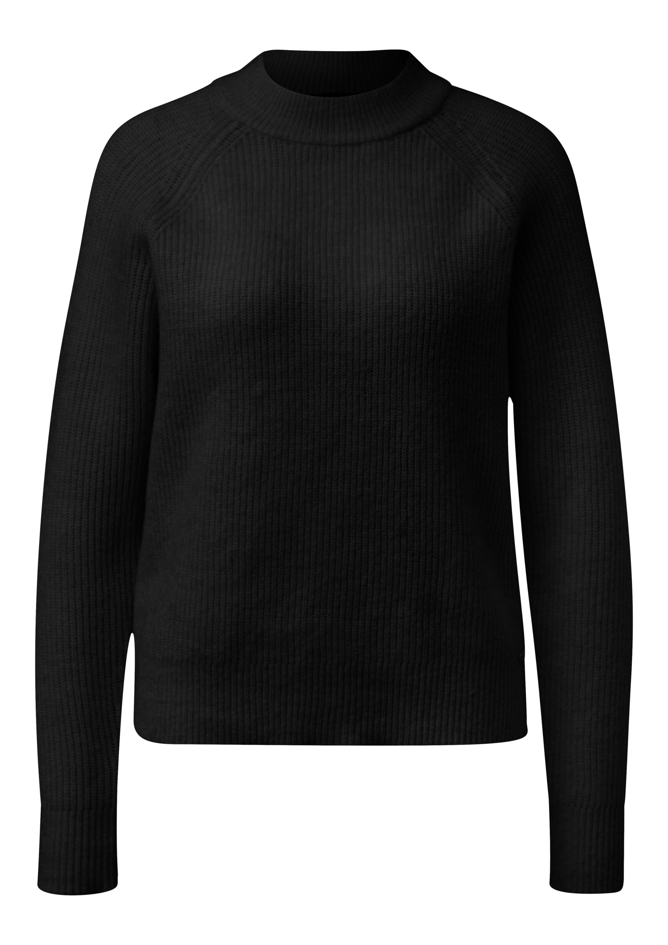 QS Sweater in Black: front