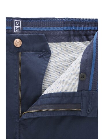 MEYER Regular Chino 'M5 Move' in Blauw