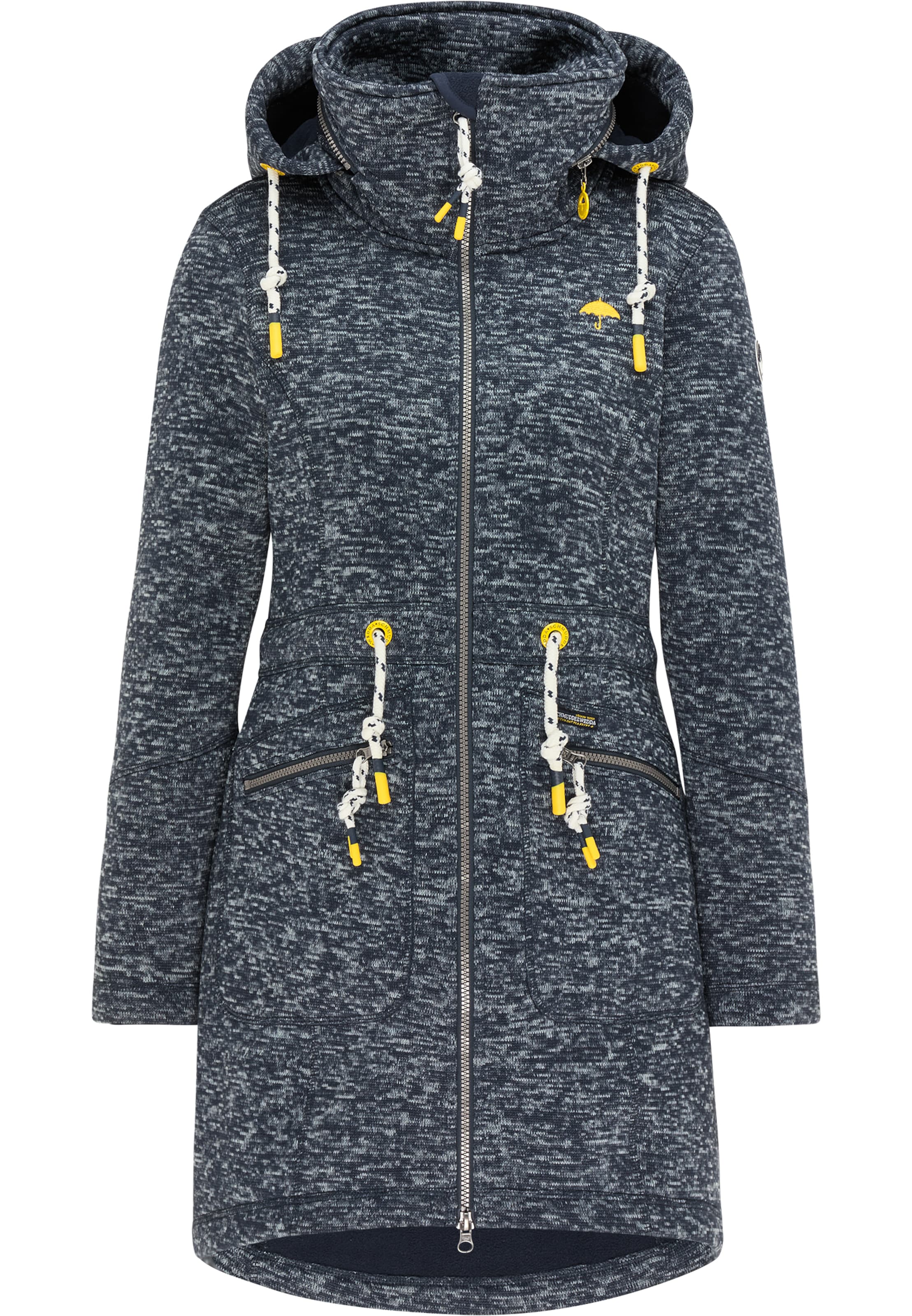 Schmuddelwedda Polár dzseki - kék: elől