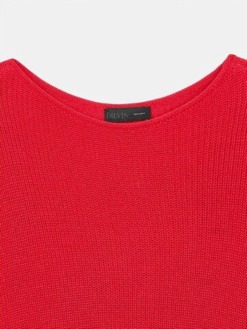 Pullover 'Pullover' di Dilvin in rosso
