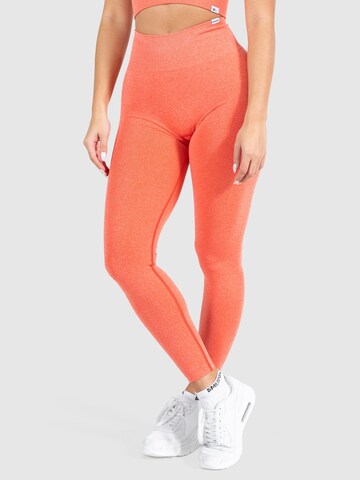 Smilodox Skinny Sports trousers 'Amaze Pro' in Orange: front