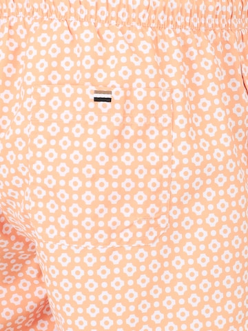 BOSS Black Kratke kopalne hlače 'Vibe' | oranžna barva