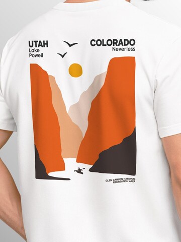 Neverless Shirt 'Colorado River' in White