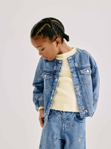 Veste mi-saison Marks & Spencer en bleu : devant