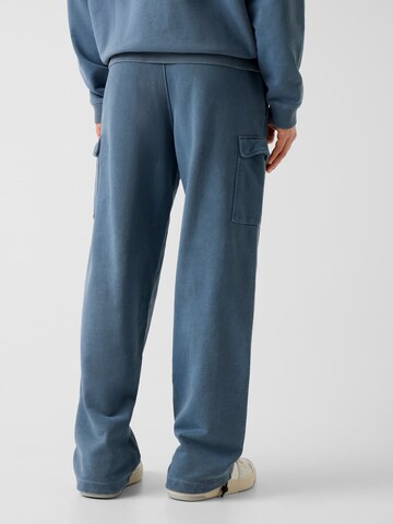 GUESS Regular Cargohose in Blau