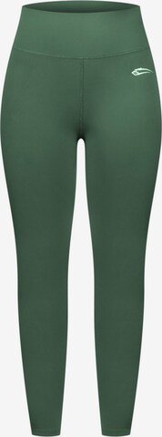 Smilodox Workout Pants 'Affectionate' in Green: front
