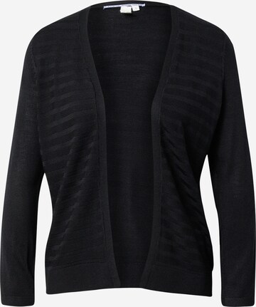 QS Knit cardigan in Black: front