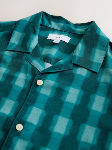 Next Regular Fit Hemd in Blau