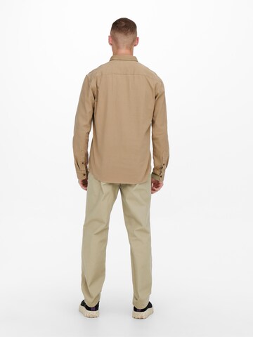 regular Pantaloni 'EDGE' di Only & Sons in beige
