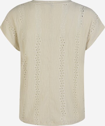 Vero Moda Petite Shirt 'Lycyava' in Beige