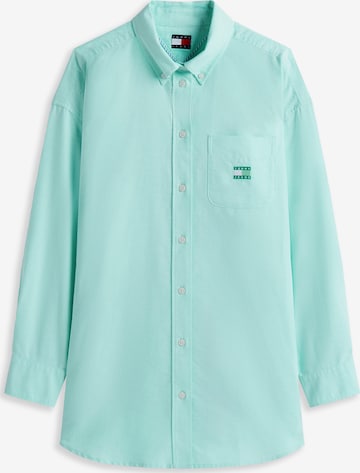 Tommy Jeans Блузка в Зеленый: спереди