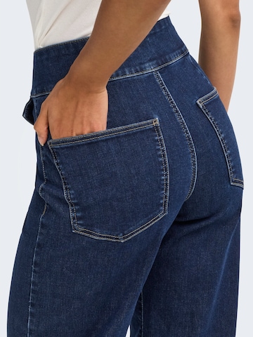 Wide Leg Jean 'ONLJUICY-WAUW' ONLY en bleu
