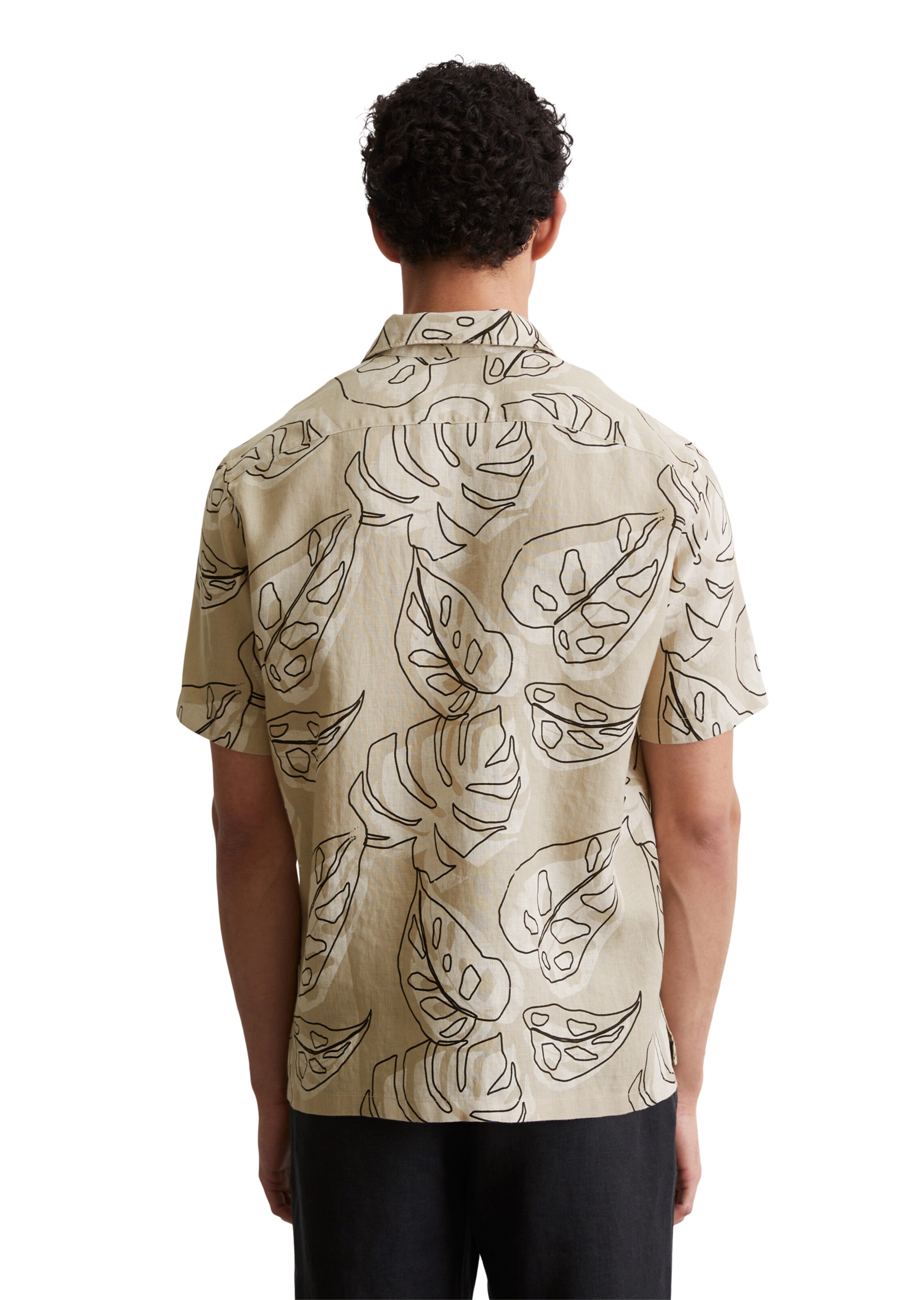 Marc O'Polo Regular fit Button Up Shirt in Beige