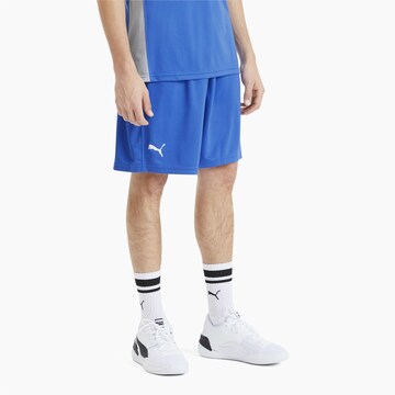 PUMA Loosefit Sportbroek in Blauw: voorkant