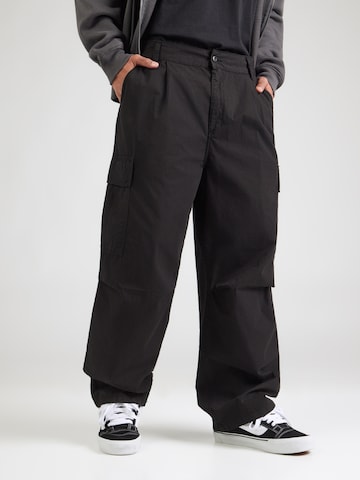 Carhartt WIP Baggy Брюки-карго 'Cole' в Черный: спереди