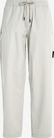 Calvin Klein Jeans Broek in Beige: voorkant