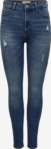 ONLY Skinny Jeans 'Rose' in Blauw: voorkant