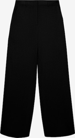 VERO MODA - Perna larga Calças 'VMBESTIE' em preto: frente