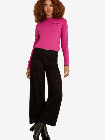 love & roses Pullover in Pink: Vorderseite