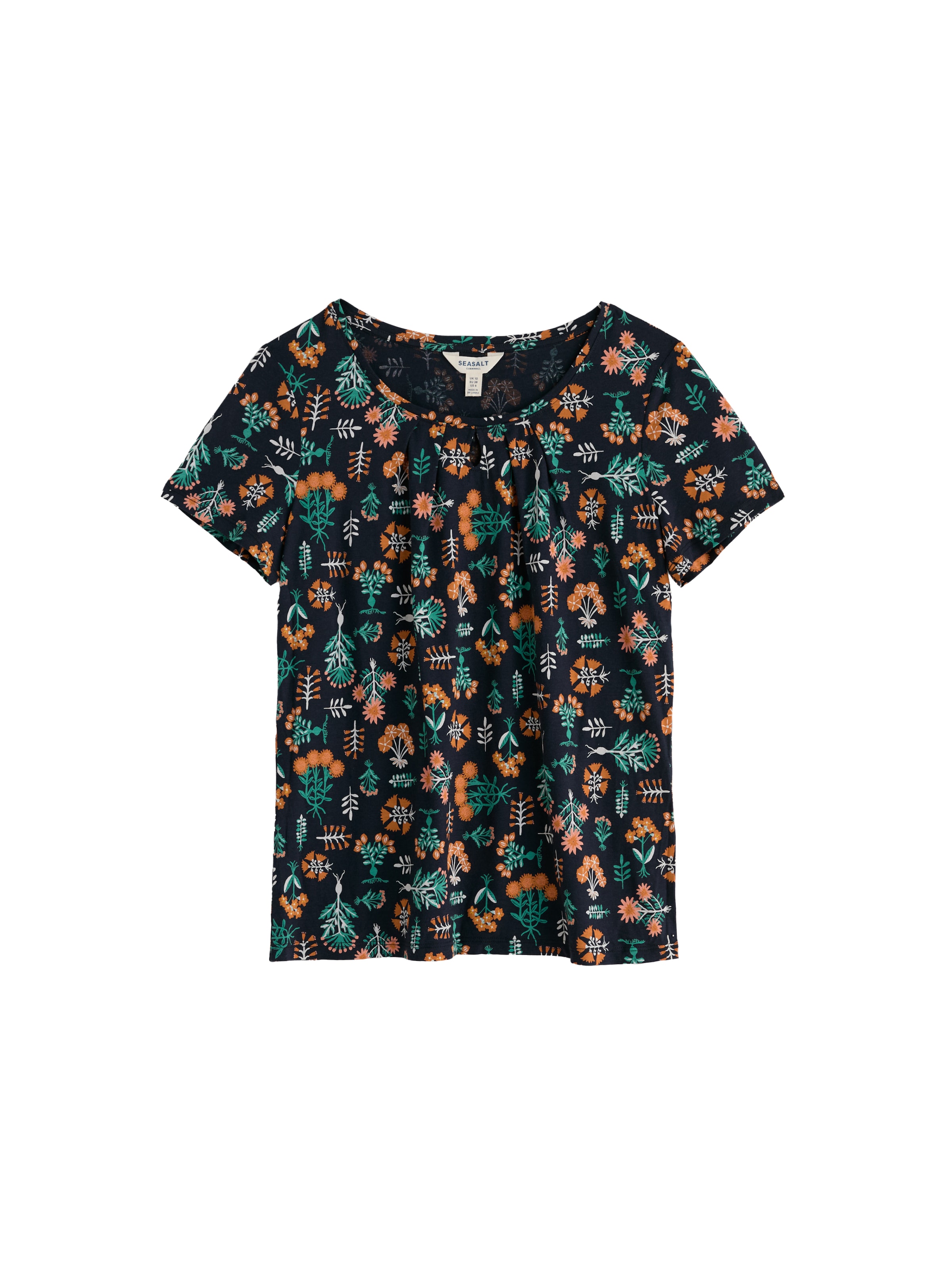 Seasalt Cornwall Blouse 'Appletree' in Blauw: voorkant