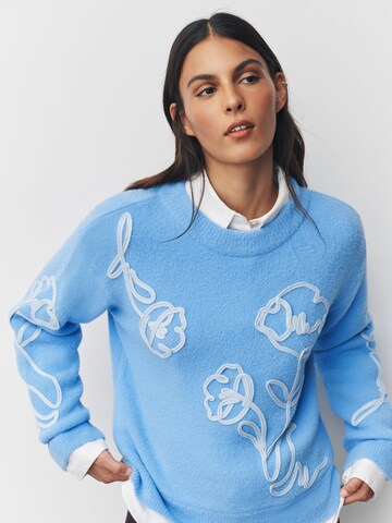 Next Pulóver - kék