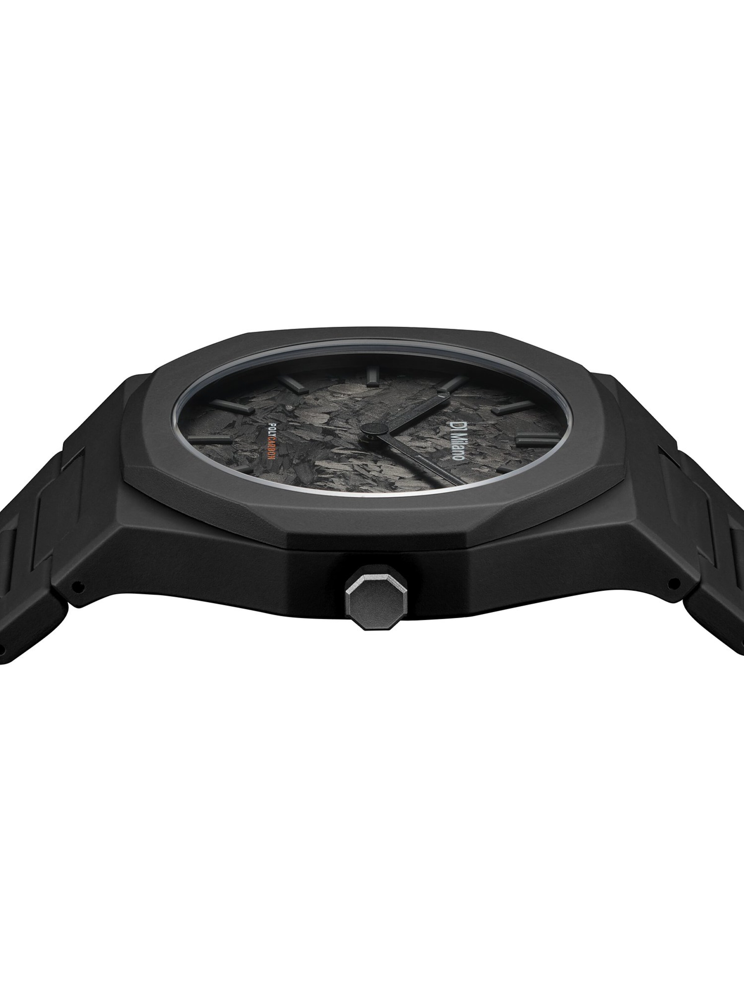 D1 Milano Analog Watch 'PCBJ39' in Black