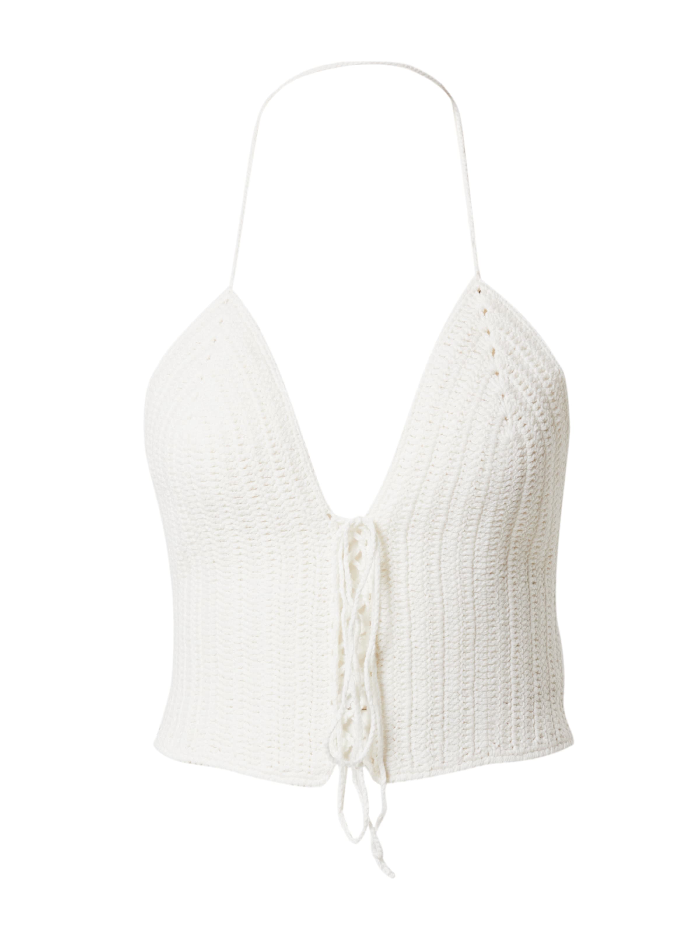 Bardot Πλεκτό τοπ 'LIA' σε μπεζ: μπροστά
