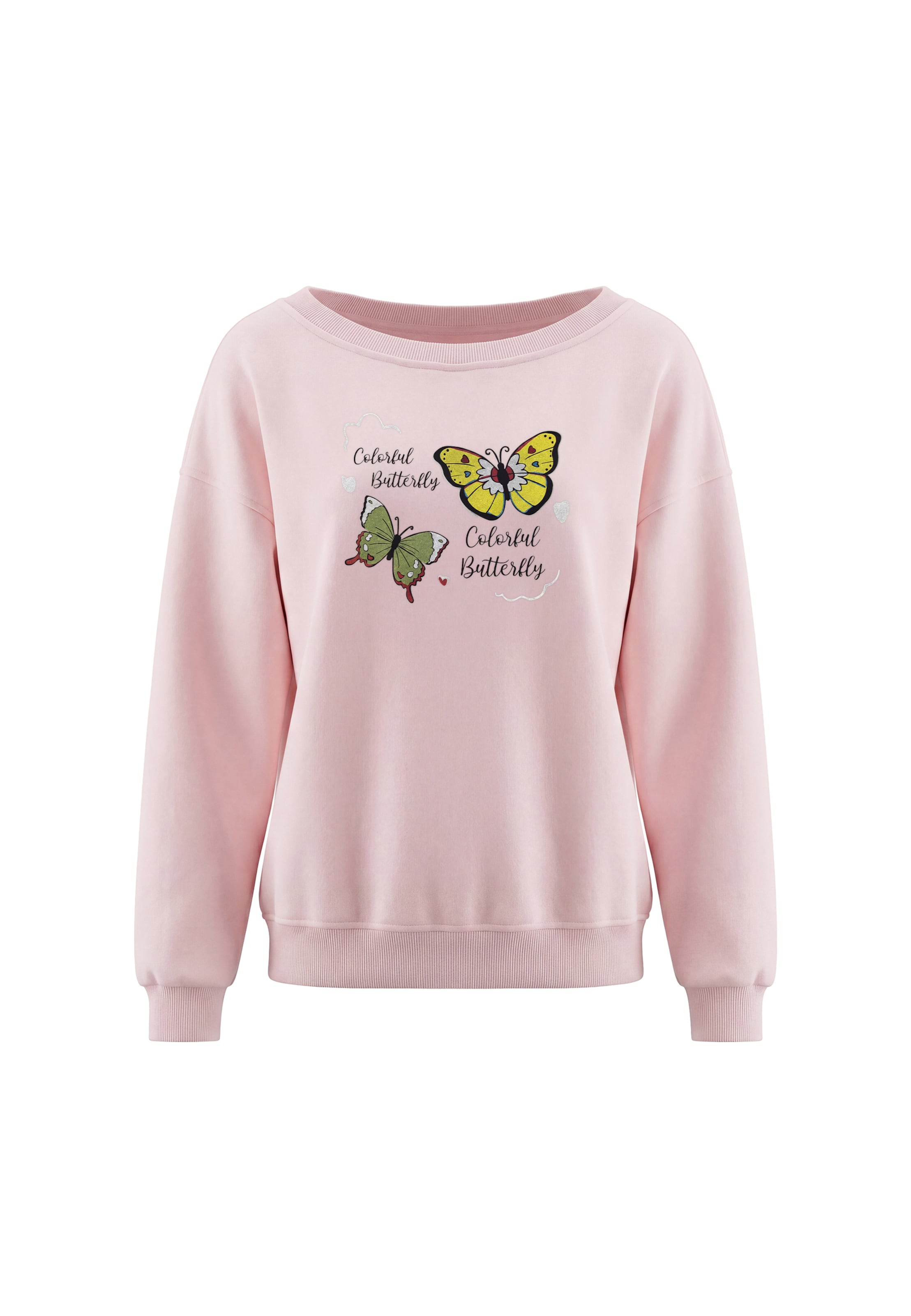 Sweat-shirt MYMO en rose : devant