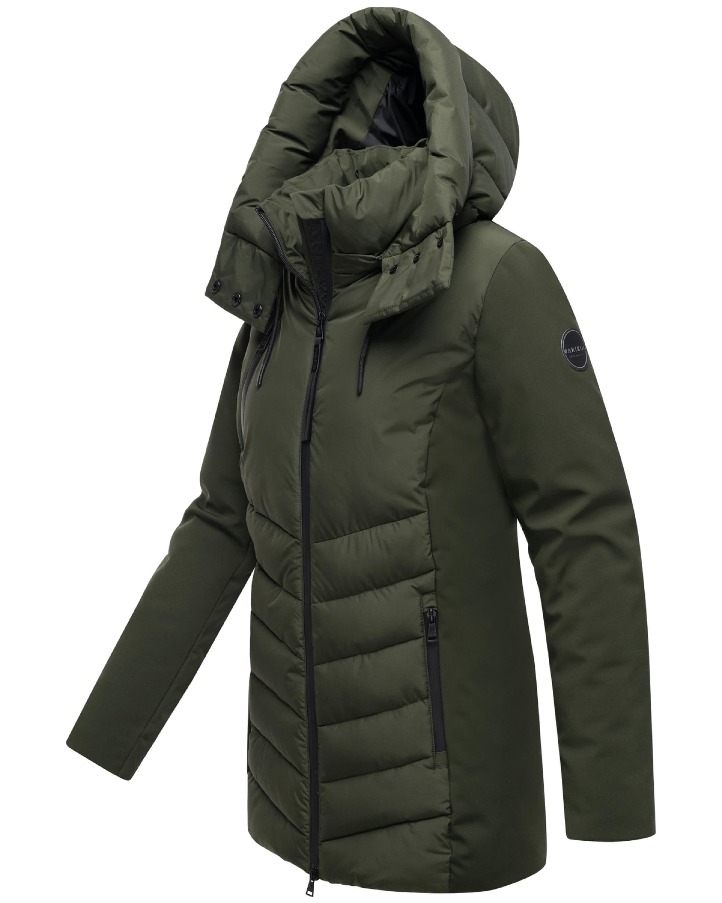 MARIKOO Zimná bunda 'Tivaa XVI' - Zelená